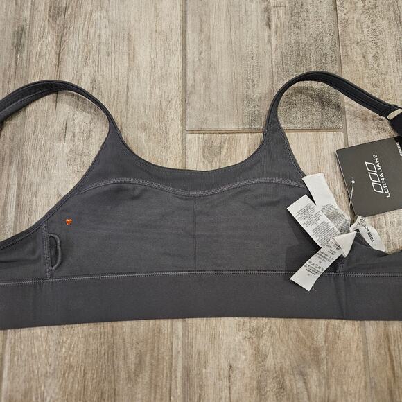 Lorna Jane Sports Bra Womens Size XS Amy Maximum Support Compress & Compact Grey - Picture 6 of 9